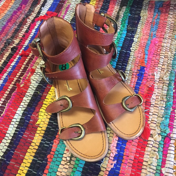 Free People Brick Ludlow Boot Sandals - Picture 3 of 8